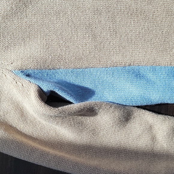 Sail to Sable Wool Blend Tan Sweater Dress - S - Picture 3 of 3